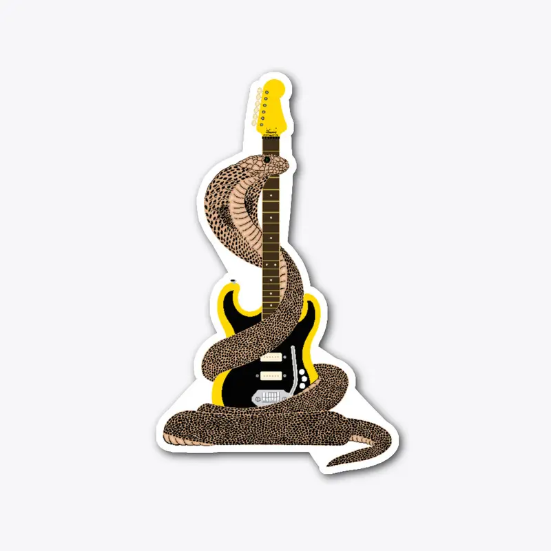 LTPGR000462YS1 Cobra Guitar Yellow1 