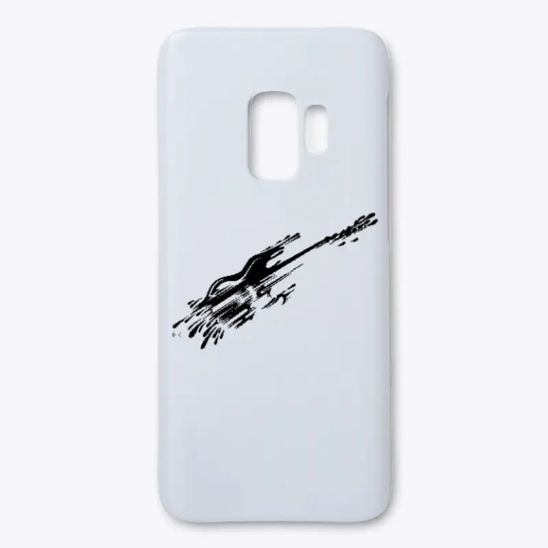 PaintSplashGuitar BlackOnWhite Ph.cases